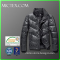 gray down Men\'s polyester softshell jacket OEM OEKO-TEX,ISO9001